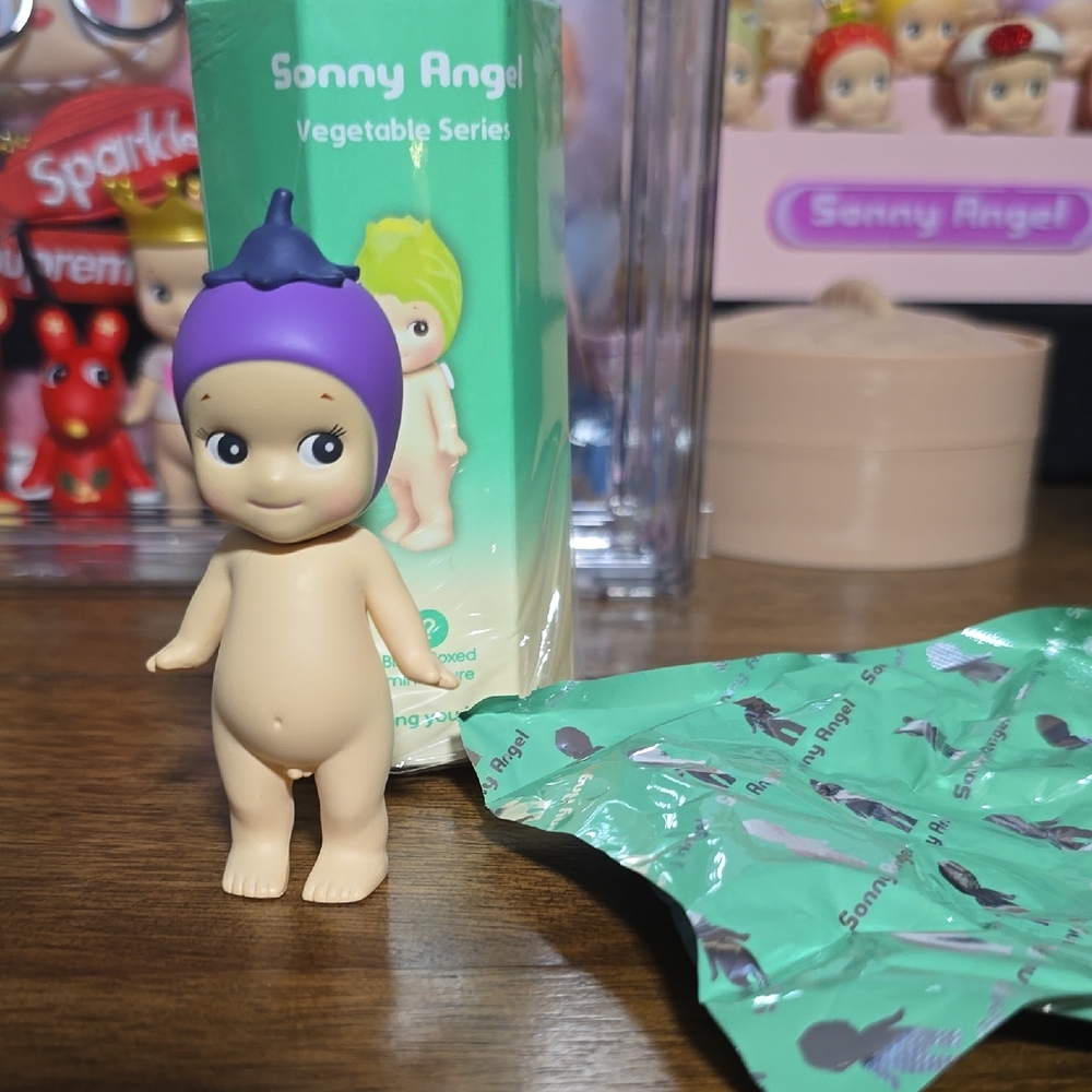 Sonny Angel Vegetable Series Eggplant 100% Authentic